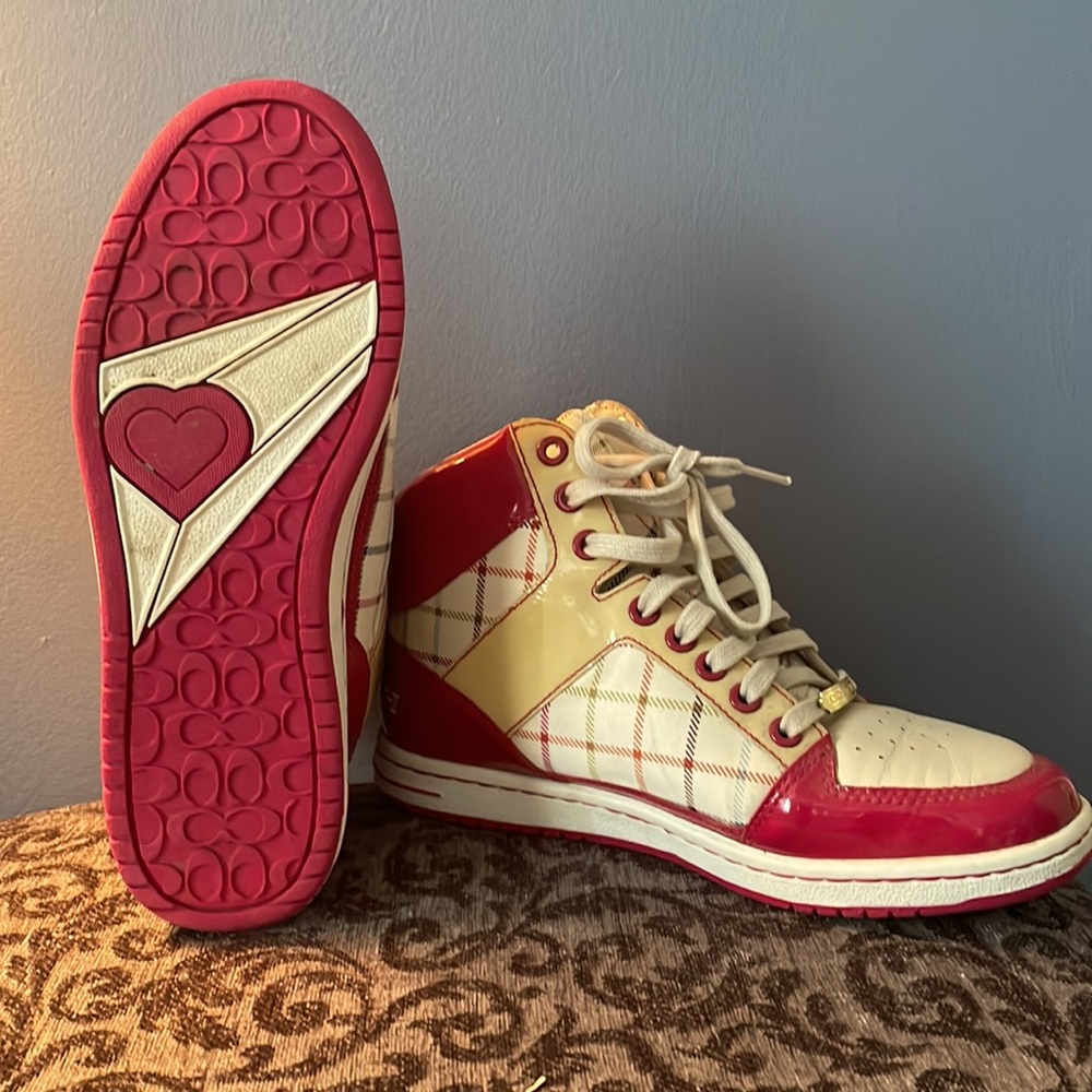 Vintage Coach High Top Sneakers - Picture 3 of 6